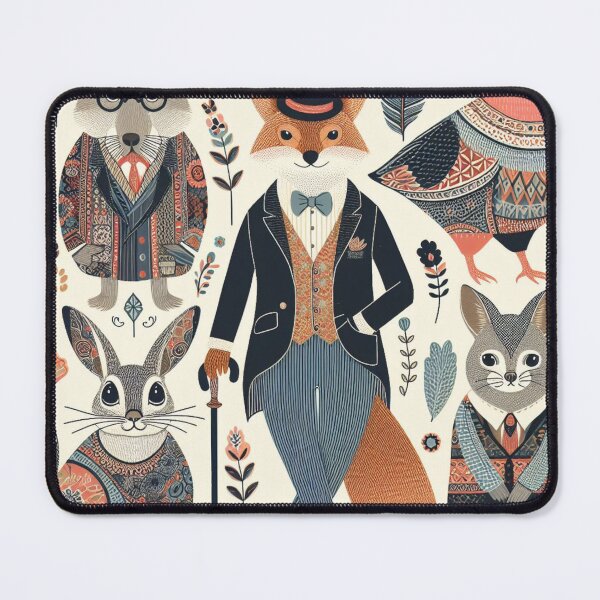 Item preview, Elegance in the Wild | Scandinavian Style Animal Art designed and sold by litchick1977.