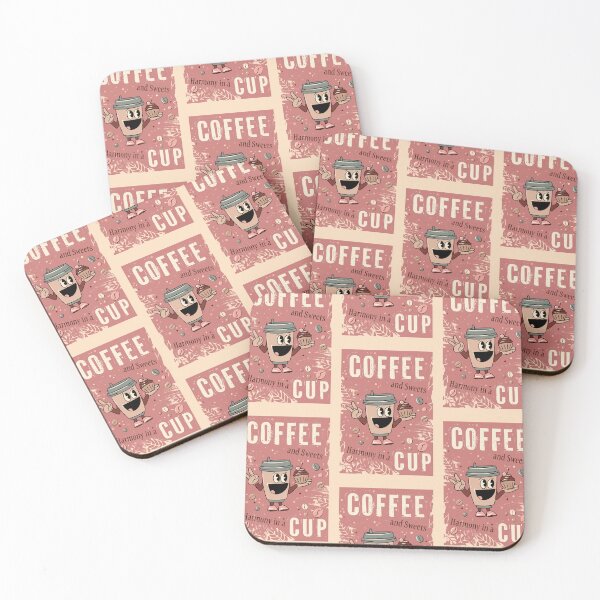 Item preview, Animated Coffee Cup Poster designed and sold by kavalenkavart.