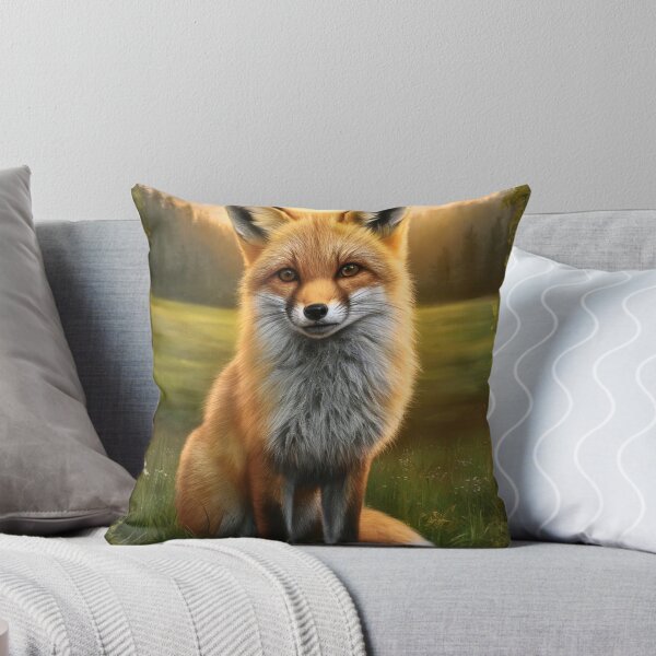 Item preview, Fox Portrait. Spring fox, fox painting, Leonardo da Vinci style designed and sold by FoxVibes.