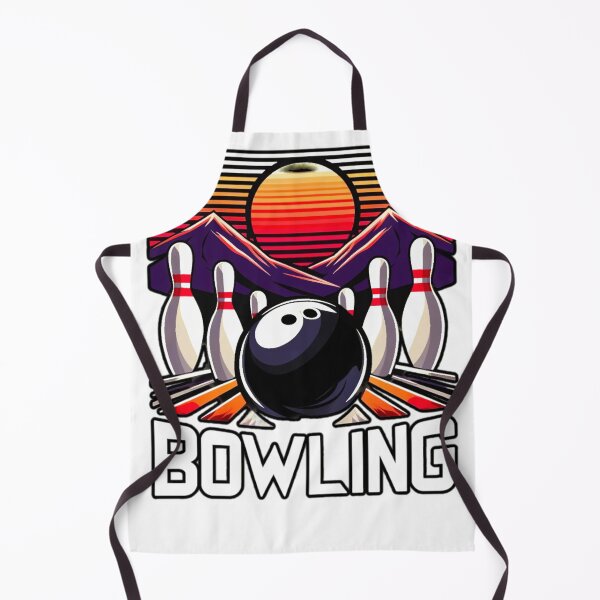 Item preview, Retro Bowling and Bowling Pins designed and sold by PanfurWare-LLC.