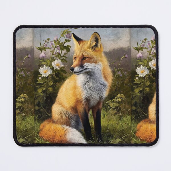 Artikelvorschau, Fuchs-Porträt. Frühlingsfuchs, Fuchs-Malerei, Leonardo da Vinci-Stil entworfen und verkauft von FoxVibes.