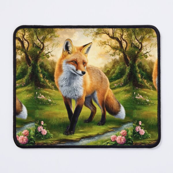 Artikelvorschau, Fuchs-Porträt. Frühlingsfuchs, Fuchs-Malerei, Leonardo da Vinci-Stil entworfen und verkauft von FoxVibes.