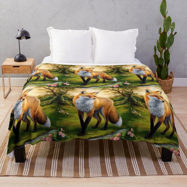 Artikelvorschau, Fuchs-Porträt. Frühlingsfuchs, Fuchs-Malerei, Leonardo da Vinci-Stil entworfen und verkauft von FoxVibes.