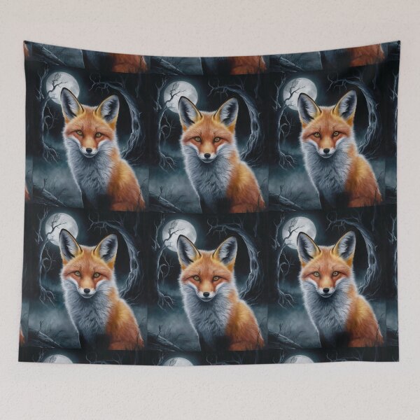 Artikelvorschau, Fuchs-Porträt. Frühlingsfuchs, Fuchs-Malerei, Leonardo da Vinci-Stil entworfen und verkauft von FoxVibes.