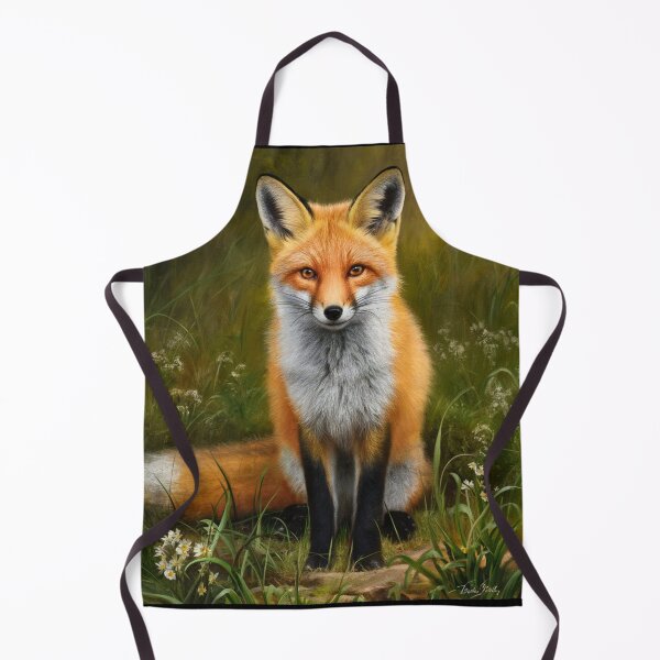Artikelvorschau, Fuchs-Porträt. Frühlingsfuchs, Fuchs-Malerei, Leonardo da Vinci-Stil entworfen und verkauft von FoxVibes.