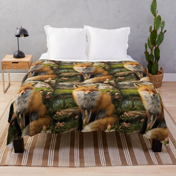 Item preview, Fox Portrait. Spring fox, fox painting, Leonardo da Vinci style designed and sold by FoxVibes.