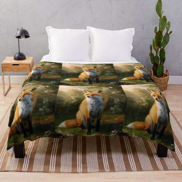 Artikelvorschau, Fuchs-Porträt. Frühlingsfuchs, Fuchs-Malerei, Leonardo da Vinci-Stil entworfen und verkauft von FoxVibes.