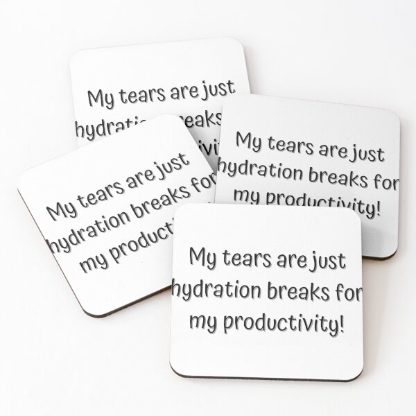 Item preview, Lloro mucho pero soy muy productiva. designed and sold by ArtfulElee.