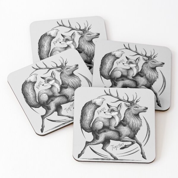 Item preview, Always Together Vixen and Stag Journey  designed and sold by Vixen-Games.