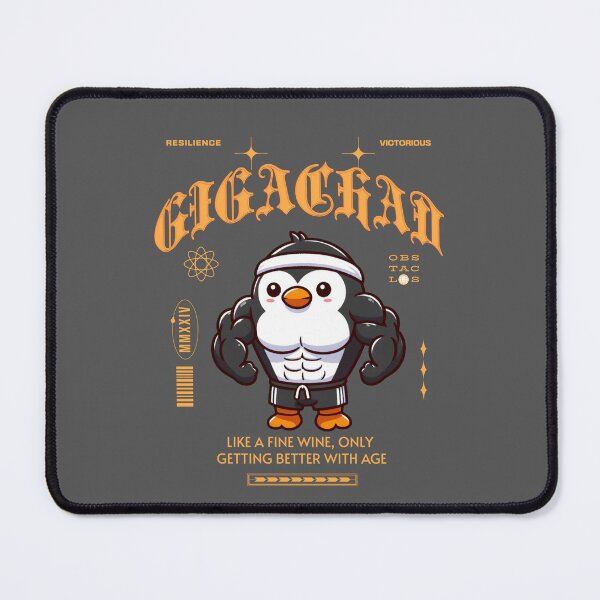 Item preview, Gigachad Penguin designed and sold by LemuellTrends.