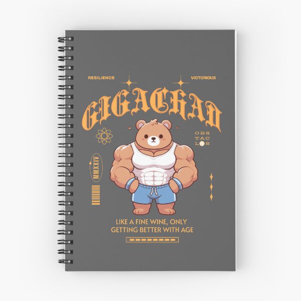 Item preview, Gigachad Bear designed and sold by LemuellTrends.