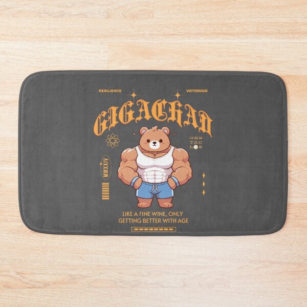 Item preview, Gigachad Bear designed and sold by LemuellTrends.