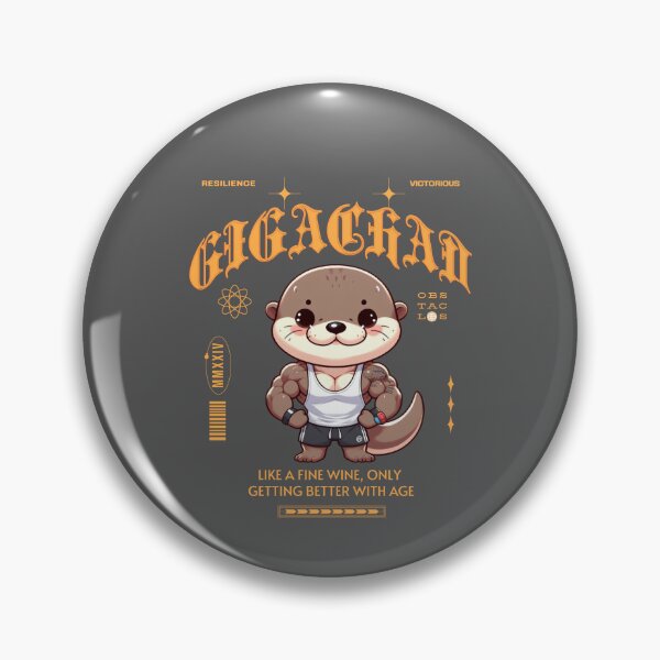 Item preview, Gigachad Otter designed and sold by LemuellTrends.
