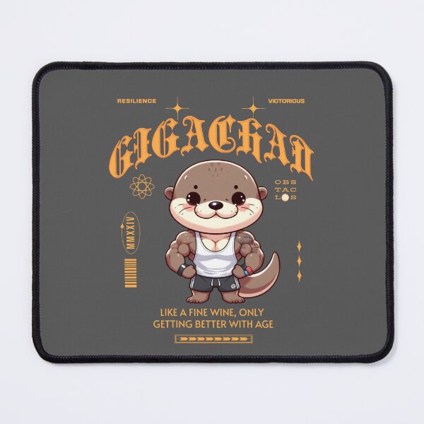 Item preview, Gigachad Otter designed and sold by LemuellTrends.