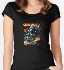 Gravity In The Brain Women's Fitted Scoop T-Shirt