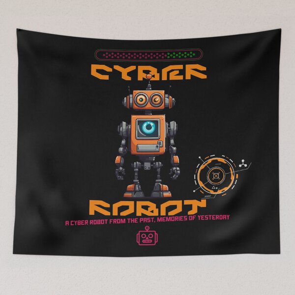 Item preview, Cyber Robots: Exclusive Digital Art for Technology Enthusiasts designed and sold by Artedig.