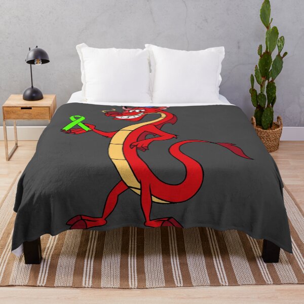 Aperçu de l'œuvre Ruban de sensibilisation Dragon Holding (Vert) créée et vendue par CaitlynConnor.
