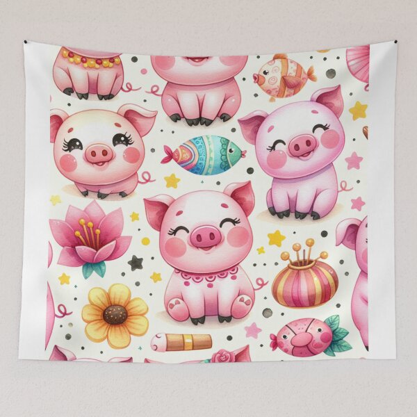 Item preview, Piggy Pattern designed and sold by PassionforLove.