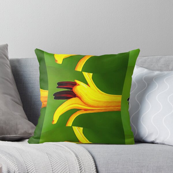 Item preview, Yellow Lilies Pattern designed and sold by Patternflower.