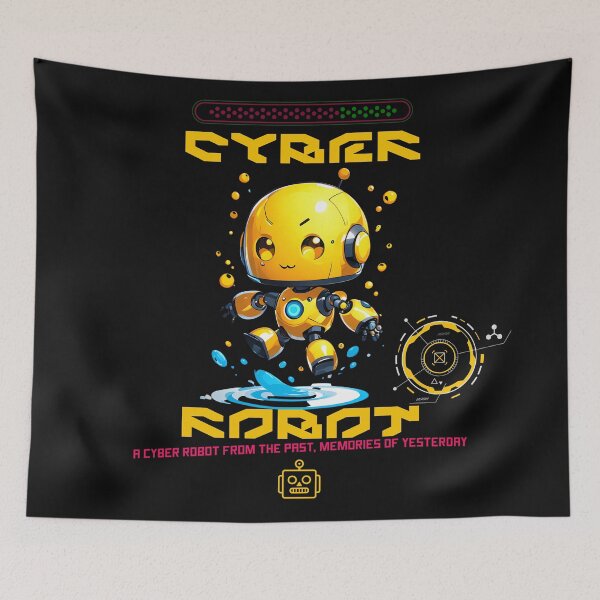 Item preview, Cyber Robots: Digital Art that Transforms your Space into a Gallery designed and sold by Artedig.