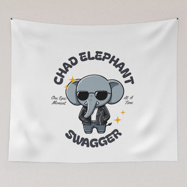 Item preview,  Chad Elephant designed and sold by LemuellTrends.