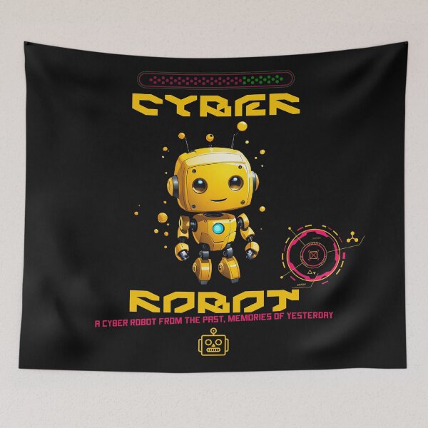 Item preview, Cyber Robots: Custom Digital Art to Express Your Individuality designed and sold by Artedig.