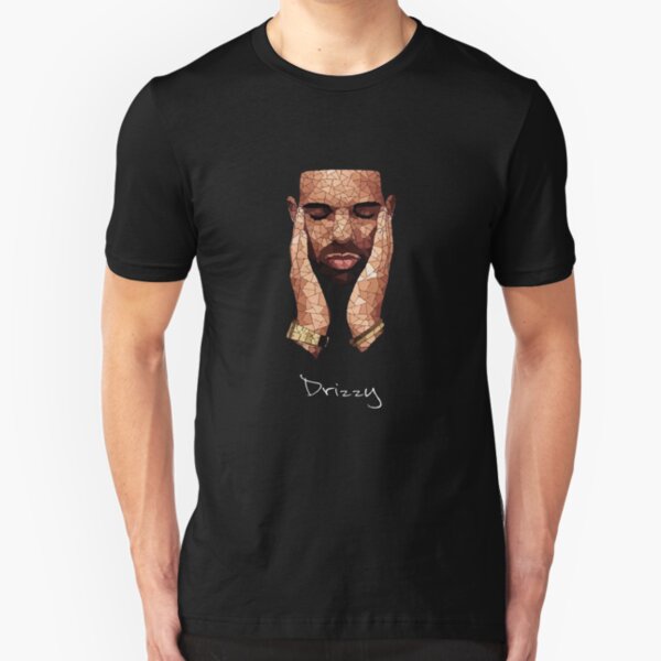 Drke Drizzy Rapper Moasiac T Shirt Slim Fit T-Shirt