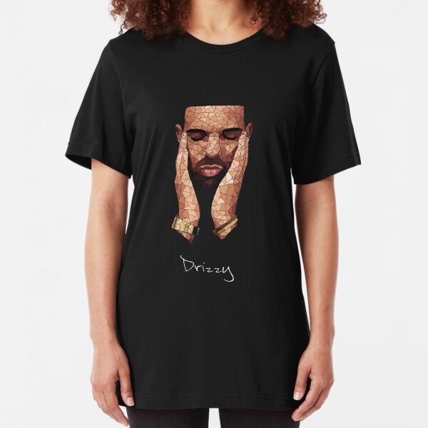 Drke Drizzy Rapper Moasiac T Shirt Slim Fit T-Shirt
