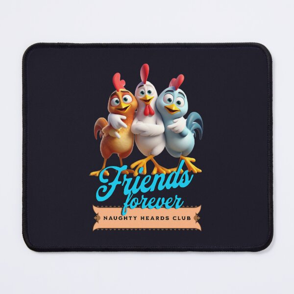 Item preview, Friends forever. Three poultry in friendly posture. designed and sold by I-love-music.