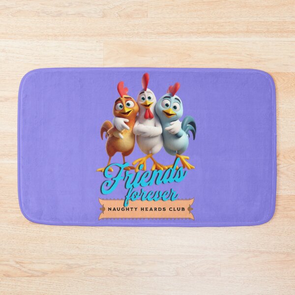 Item preview, Friends forever. Three poultry in friendly posture. designed and sold by I-love-music.
