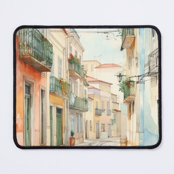 Item preview, lisbon, portugal travel wall art print designed and sold by vintagetrips.