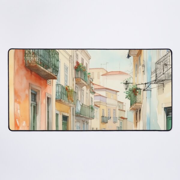 Item preview, lisbon, portugal travel wall art print designed and sold by vintagetrips.