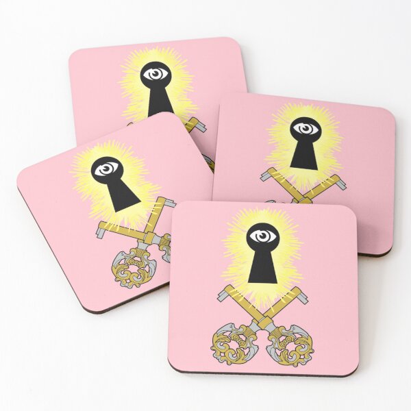 Item preview, Crossed Keys Jolly Roger (Pink) designed and sold by MurpheusTech.