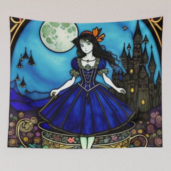 Item preview,  Abstract Classic Alice In Wonderland Art designed and sold by TheDarkWardrobe.