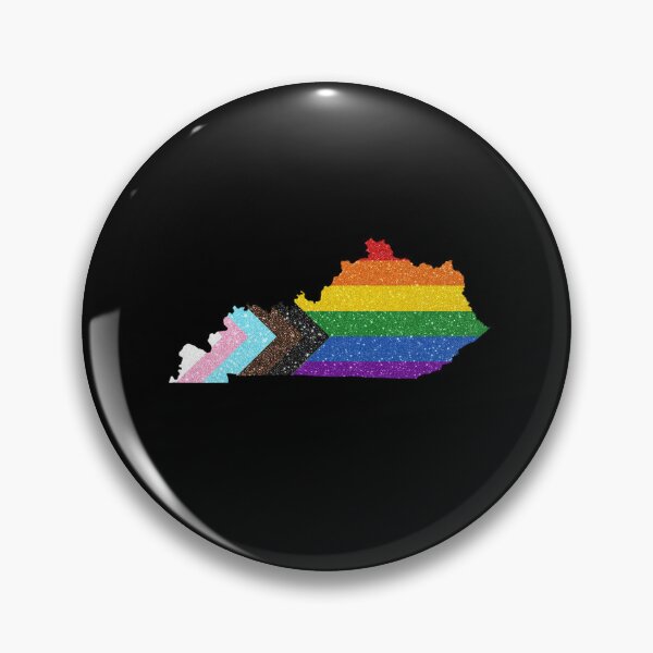 Item preview, Kentucky Progress Pride Flag - LGBTQ Rainbow Flag designed and sold by shaggylocks.