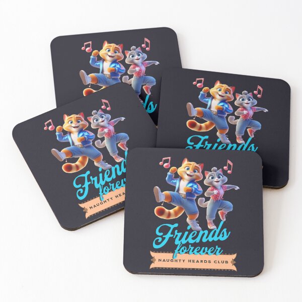 Item preview, Friends forever.Two cats dancing designed and sold by I-love-music.