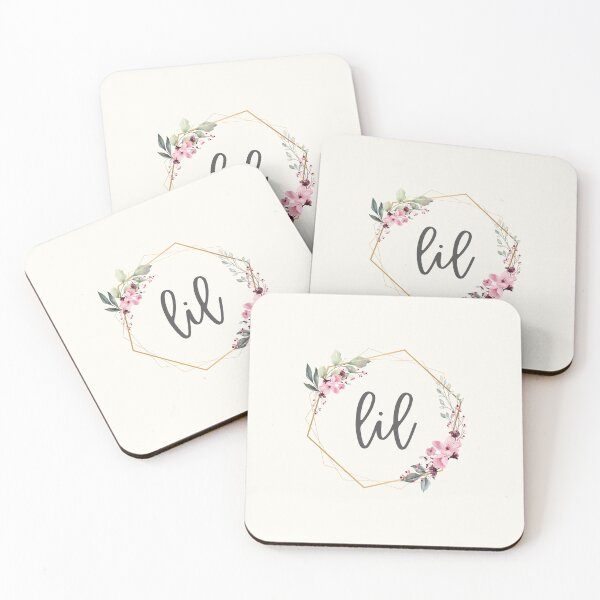 Item preview, Lil Sis - Floral - Cute Gift for Your Little Sister  designed and sold by patternjp.