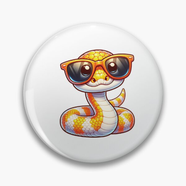 Item preview, Serpiente de maíz con gafas de sol designed and sold by TheAnimalZ00.