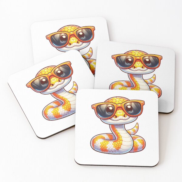 Item preview, Corn Snake Wearing Sunglasses designed and sold by TheAnimalZ00.