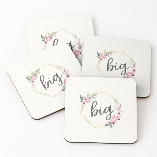 Item preview, Big Sis - Floral - Cute Gift for Your Big Sister  designed and sold by patternjp.