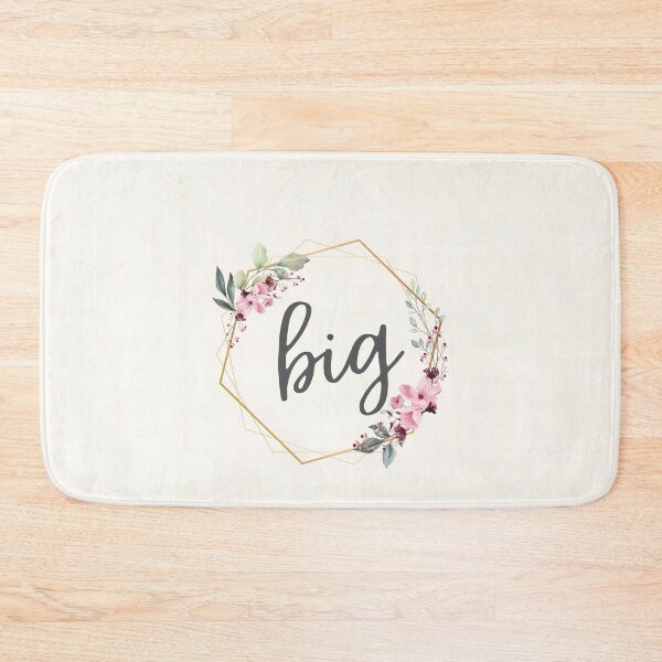 Item preview, Big Sis - Floral - Cute Gift for Your Big Sister  designed and sold by patternjp.