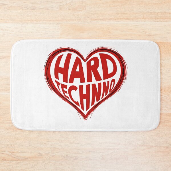 Item preview, I love Hard Techno badge. designed and sold by paulo silveira.