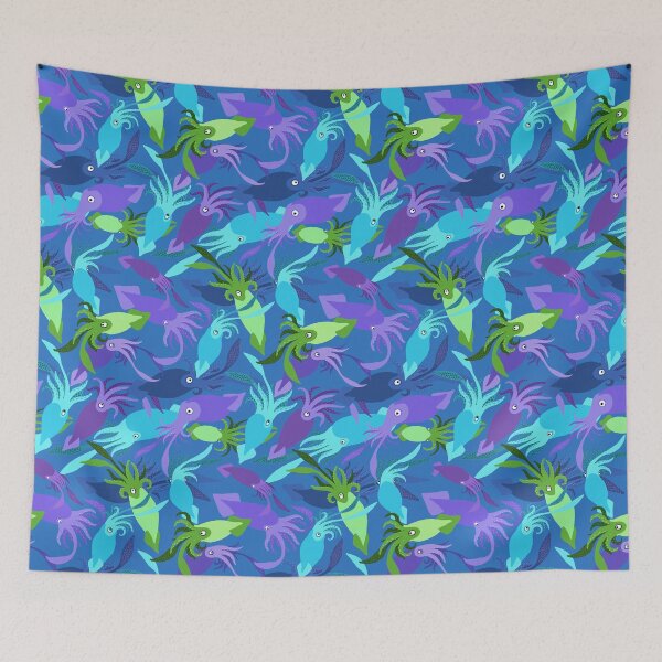 Item preview, Sea of Squids (Deep Lights Colourway) designed and sold by Kererū Brewing.