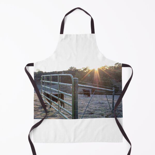 Item preview, Gilroy, California Sunset Ranch and Cows designed and sold by bayviewmedia.