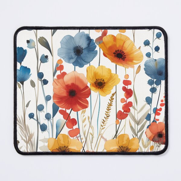 Item preview, Wildflower turmeric watercolor designed and sold by Rockwpapart.