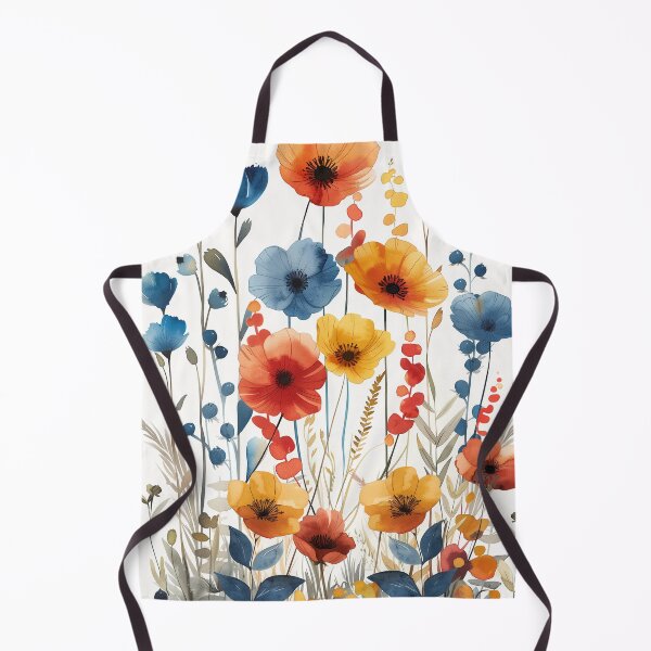 Item preview, Wildflower turmeric watercolor designed and sold by Rockwpapart.