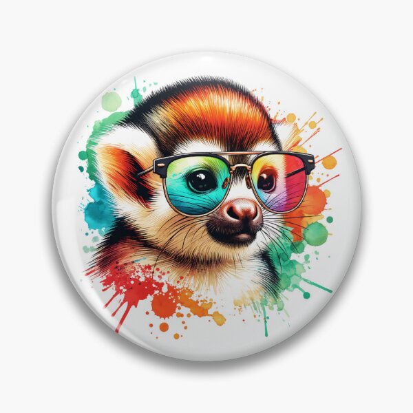 Item preview, Spider Monkey Wearing Sunglasses designed and sold by TheAnimalZ00.