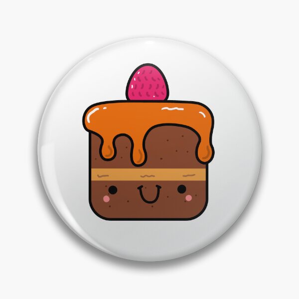 Item preview, Kawaii Chocolate Caramel Cake designed and sold by kawaiilife.