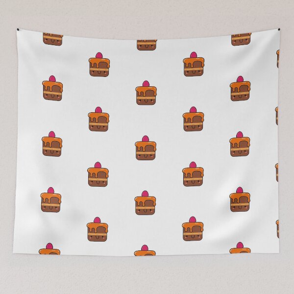 Item preview, Kawaii Chocolate Caramel Cake designed and sold by kawaiilife.