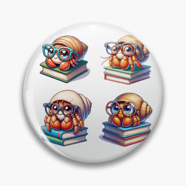 Item preview, Hermit Crabs And Books designed and sold by TheAnimalZ00.